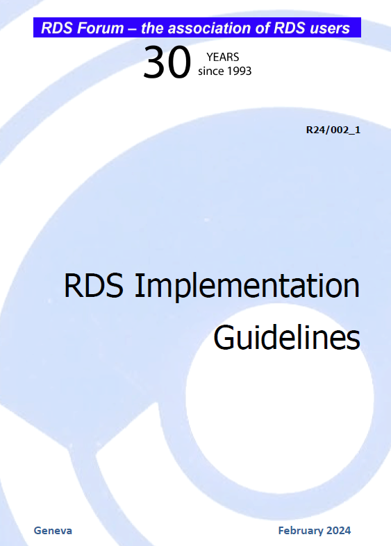 RDS Implementation Guidelines