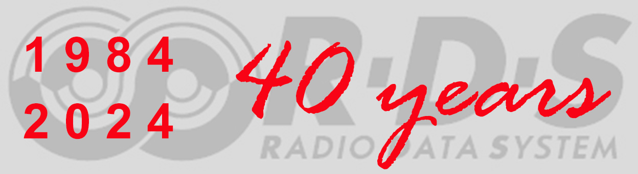 Overview - RDS Forum - Radio Data System.
